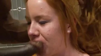 DOWN FOR big black dick - Kierra Wilde Red Head Tried First African Cock