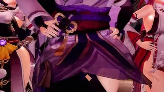 0397 -【R18-MMD】Bengugu - Genshin Impact 原神 Inazuma Electro Waifus