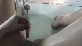Romantic sexual evening