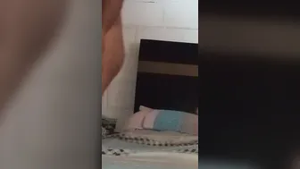 Se corrió sobre mí