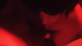 SexyV dig sucking off a gigantic and juicy penis then getting boned rough and deep
