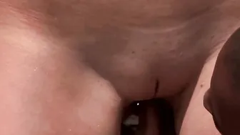 Schwarzer Kerl fickte mich am Strand und sperma inside meinem
