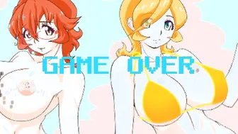 Maraglider Beyond the big titted bikini [PornPlay Anime game] Ep.one Undressing massive woman with creampie propulsion