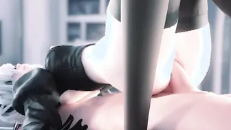 ⭐Lili Moussaieff - Automata NieR 2b - (3D HD + ASMR)