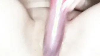 Closeup CREAMY Snatch Squirting