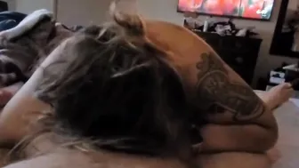 I love sucking off on his dick 