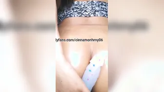 Tiktok Envolver Hispanic Huge Butt Dancing on a gigantic toy