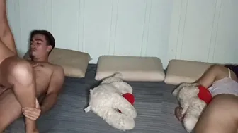 While my ex-wife was lounging beside me I nailed her stepsister