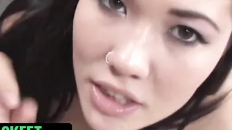 point of view Life - sexy 19 Yo London Keyes Getting Her Leaking