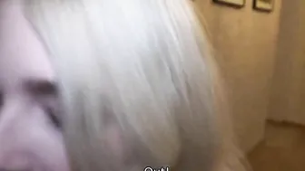 DEBT4k. Man stretches blonde who didnt have possibility to pay