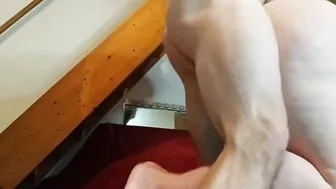 Noisy groaning hoe loves banged both her holes