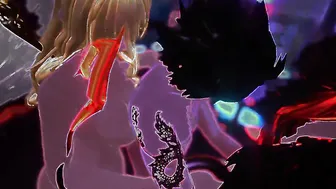 Demon Fucks VRChat dude while angel watches