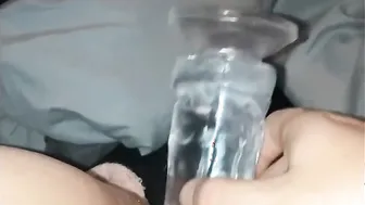 Snapchat Compilation toying my twat with sex toy and vibrater