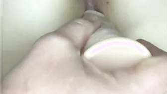 Fiance giving me Anal Cum on Booty with several Squirts