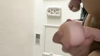 Milf blows toy and double penetrated anal and vagina