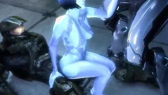 CORTANA SIENDO FOLLADA POR TODOS
