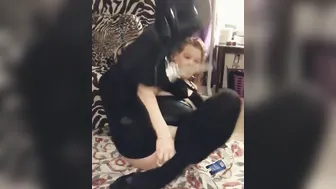 Autoerotic home masturbation