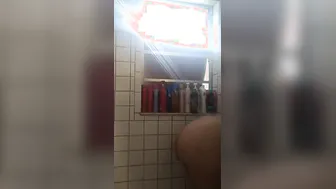 BBW taking a nice goddess shower