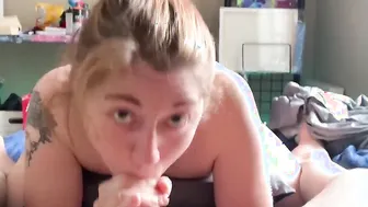 Mistress makes me cum inside her mouth and absolutely does not stop sucking off