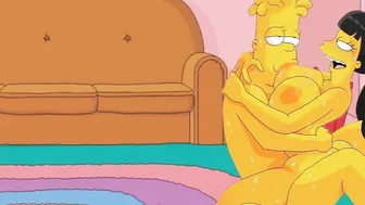 The Simpsons Milky Bunny X Bart
