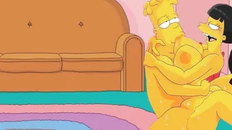 The Simpsons Milky Bunny X Bart