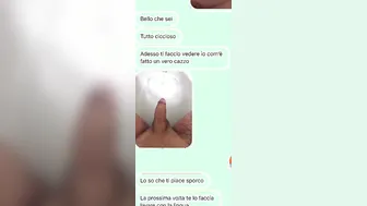 22enne obeso partecipa ad una chatsex con un suo fan su instagram