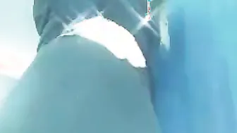Trying to shake my ass for the camera