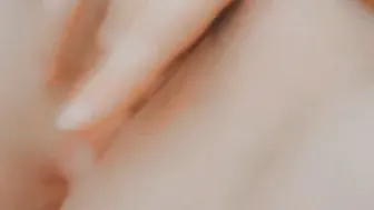 Young mommy makes a gigantic puddle