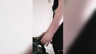 Fucking my pocket snatch with lingerie