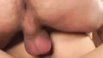 Nasty 19 yo wants to got satisfaction from 3 dudes inside