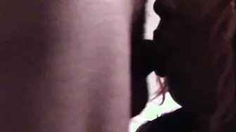 Oral Sex and gets gently nailed into the face