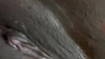 Black BBW sex toy play