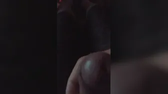 Cumming into pink