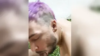 Bi Curious porn video – Peeing on the homosexual homie