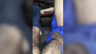 Una paja matutina