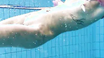Teeny Water Babes - Veronika & Mia Swimming Pool Sex