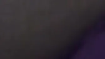 Max load sprayed all over her face and mouth after booty to cunt and sex toy play while I banged her