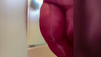 Gigantic bimbos having fun around into some hose piss teaser 