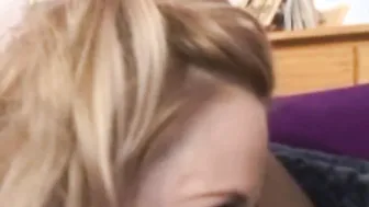 Double penetration Anal Interracial three-way For Blonde Wife Sex Session