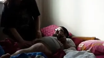 breeding flower with three creampies