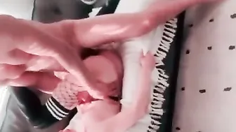 Skinny alt gothic ride gigantic penis like a professional