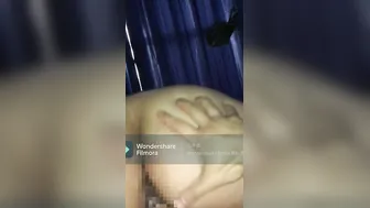 【個人撮影】おほ声 汚声 背面騎乗位スパンキングでアクメ イキまくりSEX Japanese sex orgasm into huge voice.