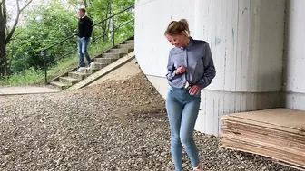 INSTAGRAM:ClaudiaMacc7-OUTDOORS BUTT FUCKING AND PEEING