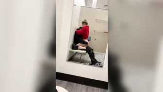 Picking up Strangers into the Mall Dressing Room