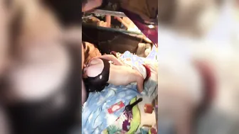 Daddy Caught me Masterbating so he Gave me his Big Dick
