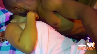 Beauty Goddess oral sex trying not to cum because her cunt is too