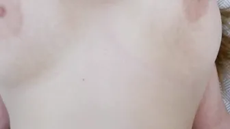 Hooters bouncing inside slow motion