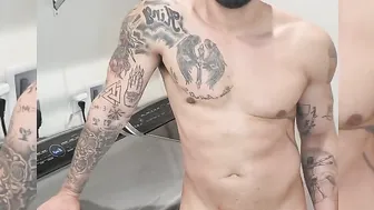 Banged myself into the Laundry room