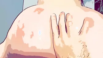 Real Life Animated - hot Cartoon Filter Bombshell Breaks The Bed Ride Thick Penis pov Close Up - SNEEK PEEK