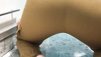 You will not believe how she plays with her urine she is a crazy bitch. Leave your comment